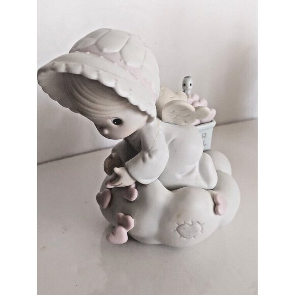 Samuel Butcher Precious Moments Enesco 1987 Figurine "Sending you my Love " - Picture 2 of 9